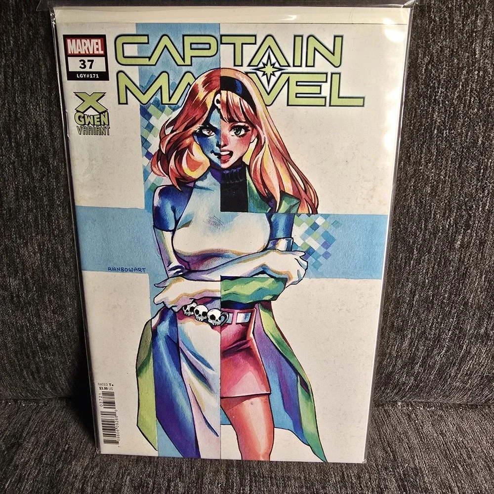 Captain Marvel #37 (2022) Gonzales X-Gwen Variant / Monica Rambeau Appearance